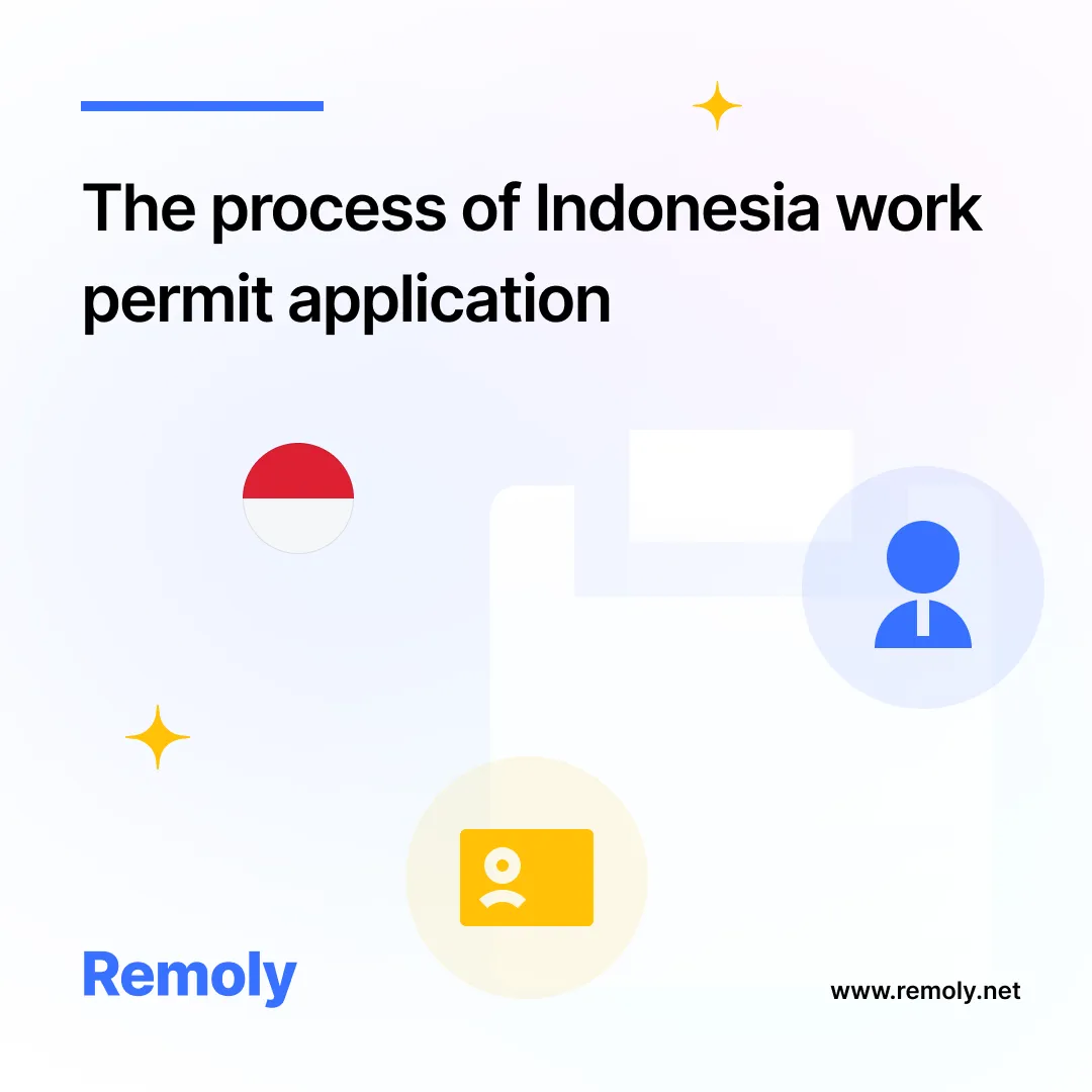 The process of Indonesia work permit application