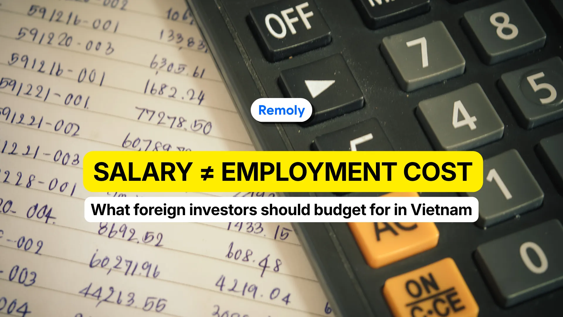 Your Employee's Salary Is Not Your Employment Cost
