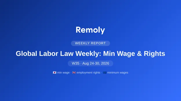 Global Labor Law: Minimum Wage & Workers' Rights